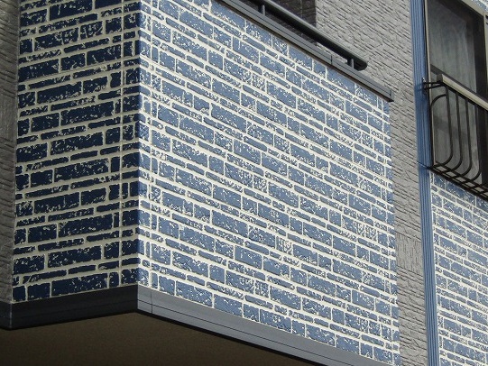 ネイビーのダブルトーン