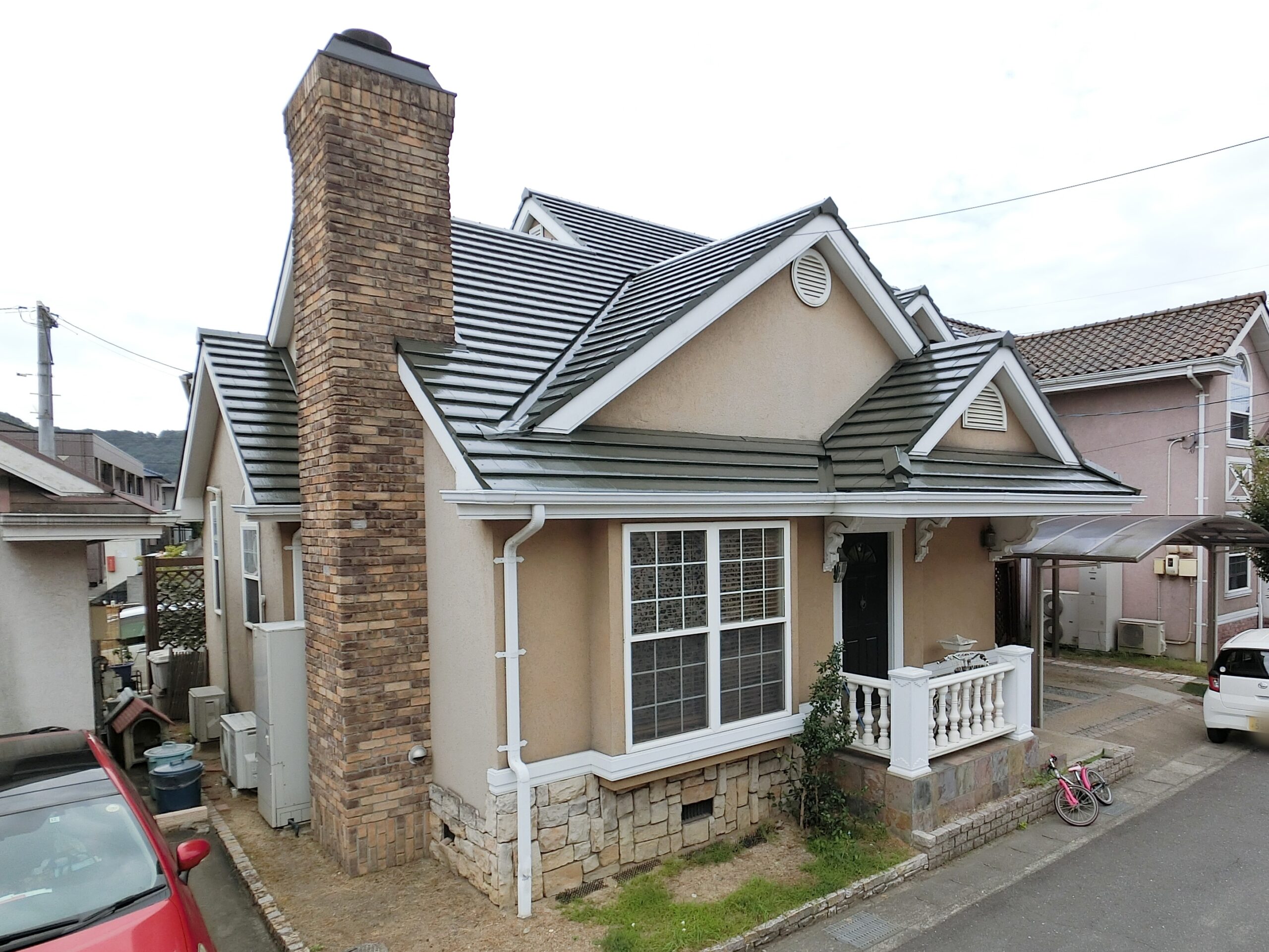 屋根塗装　完成