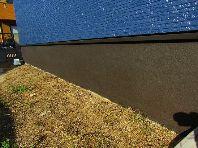 基礎の塗装完成