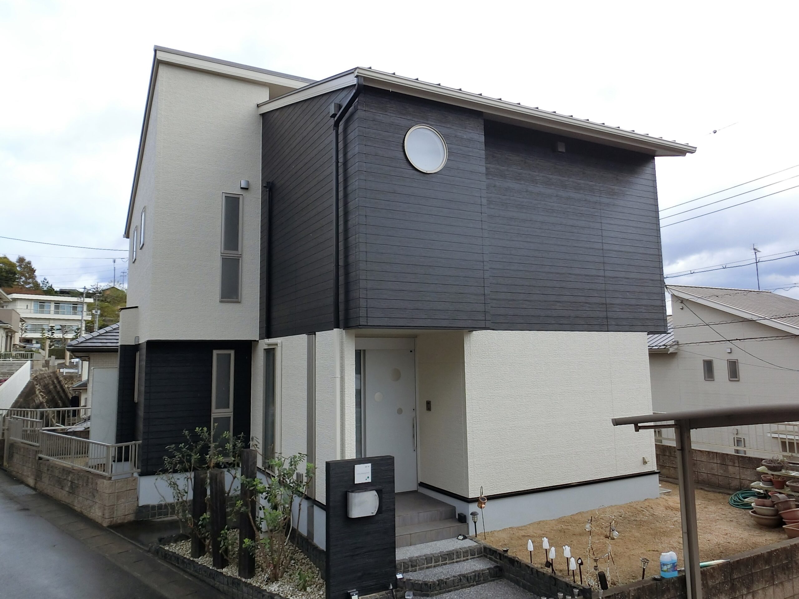 外壁塗装後全景