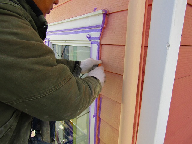 コーキング打ち替え工事