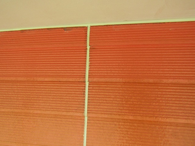 コーキング打ち替え完了