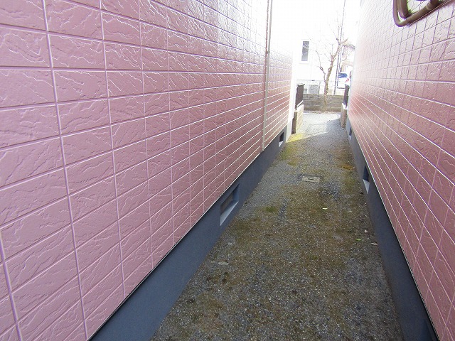 バルコニー外壁完成