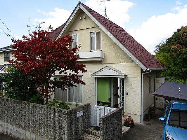 屋根外壁塗装　施工前