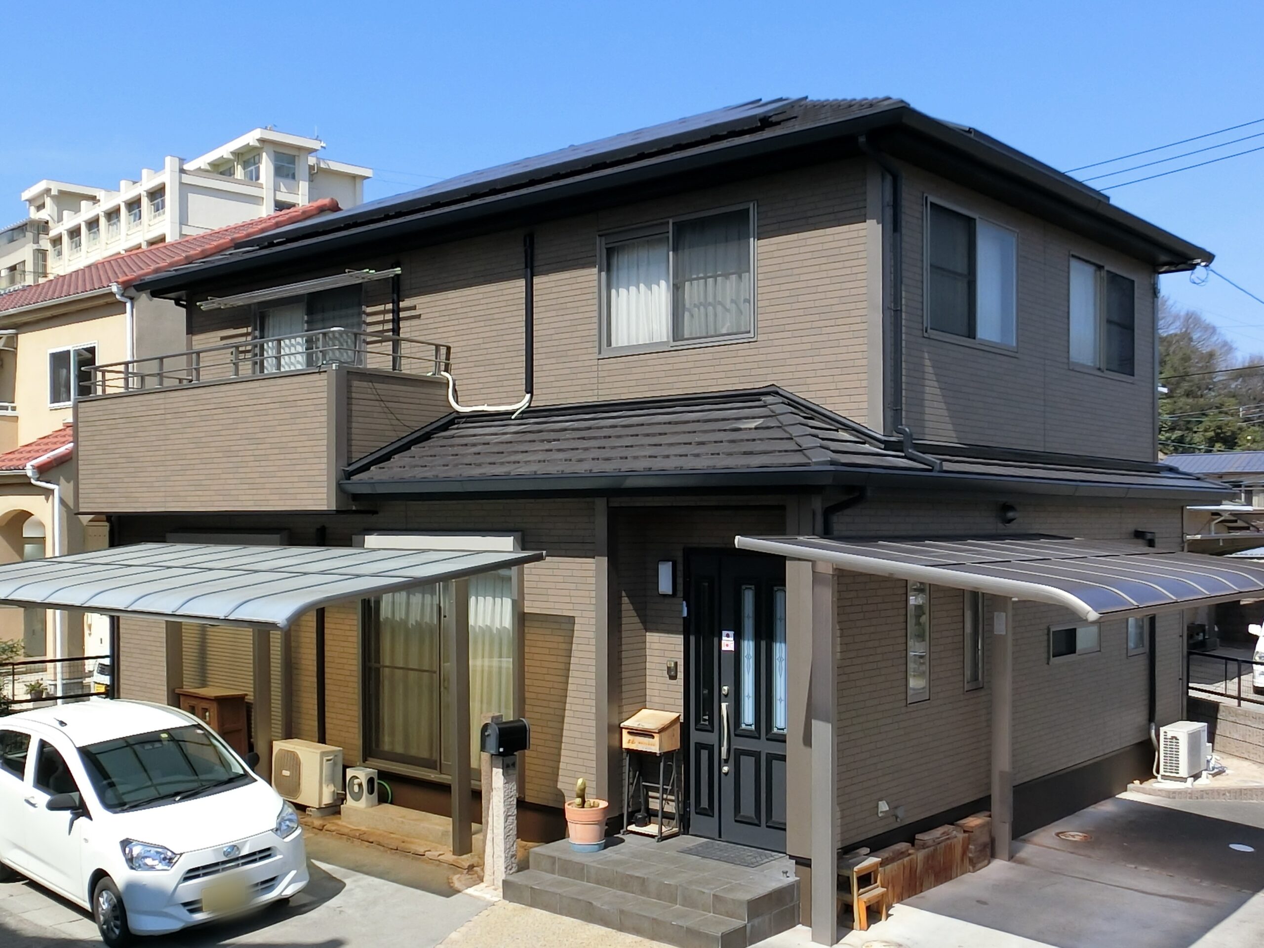 倉敷市外壁塗装工事完成