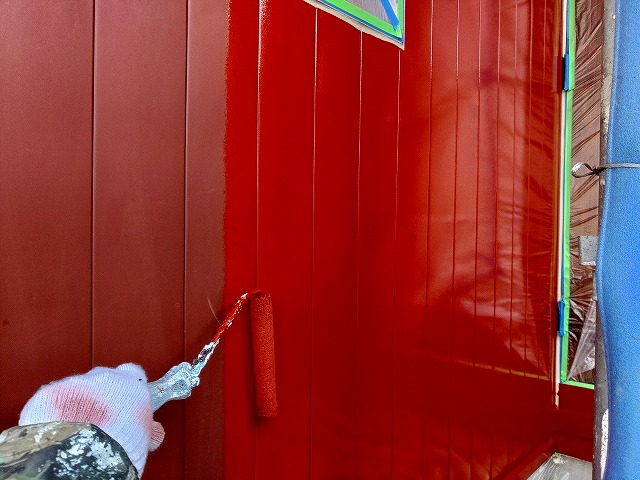 サビ止めを塗装