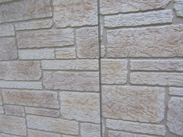 レンガ調の外壁