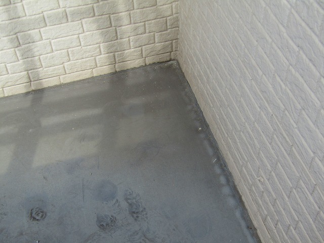 バルコニーの施工前