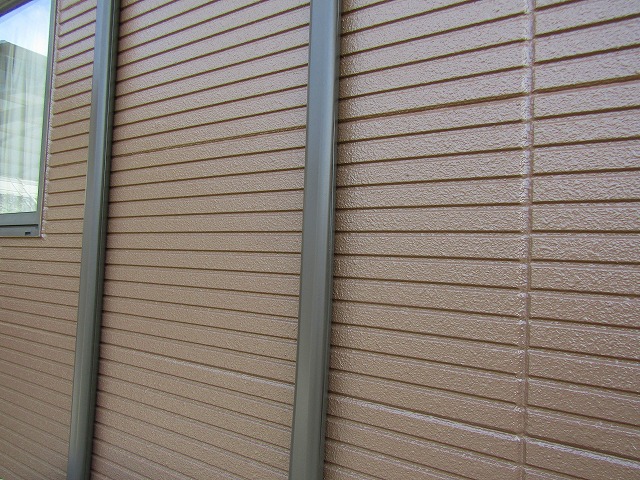 無機塗で塗装した外壁