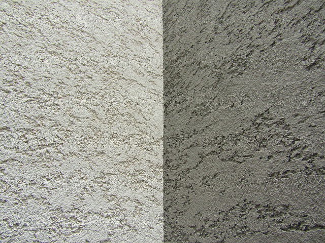 トラバーチン２色塗り分け