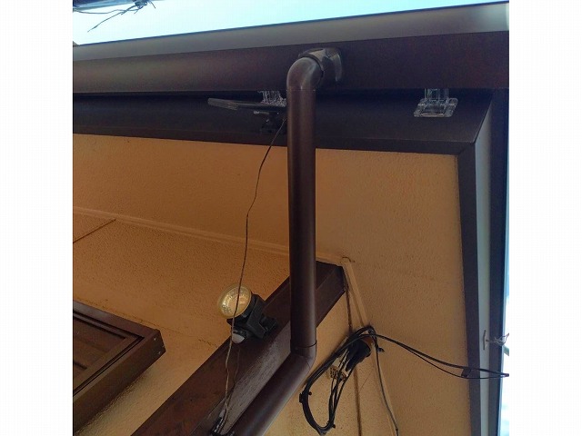 樋交換工事完成