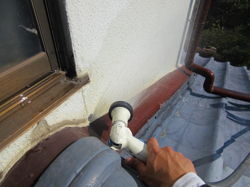 雨漏り調査 散水