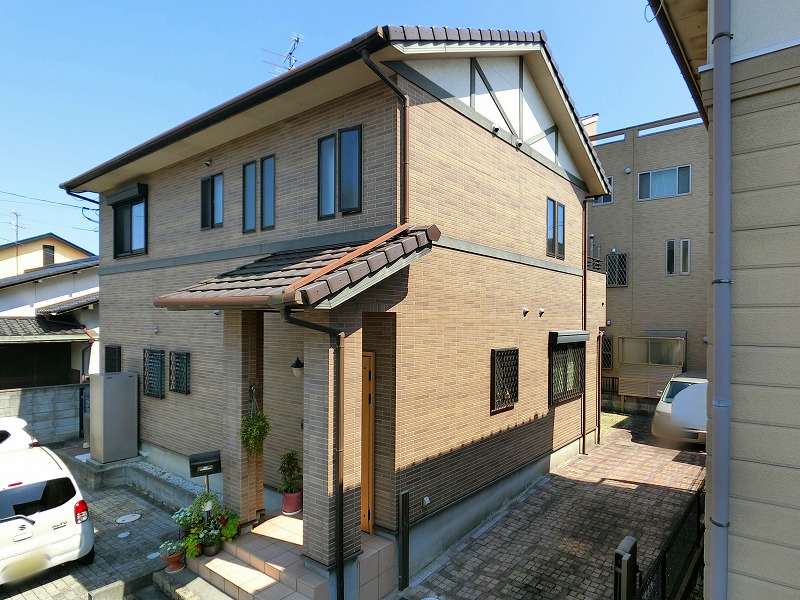 外壁塗装　張り替え工事前