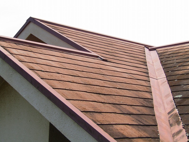 屋根の塗装前