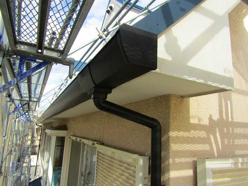 樋交換工事完了