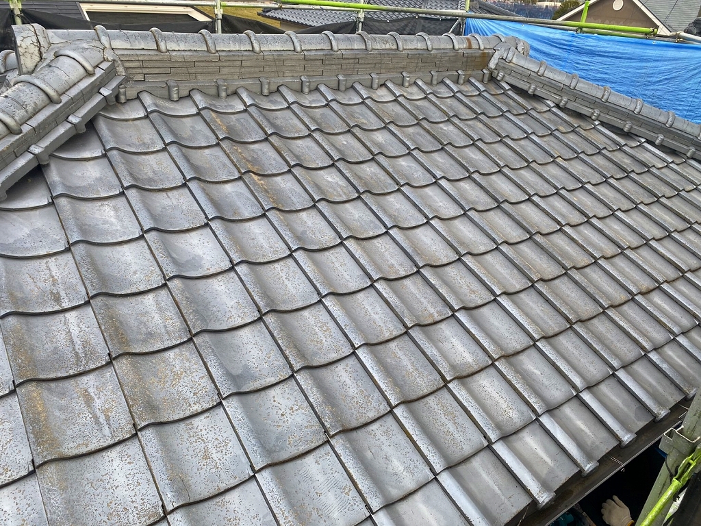 屋根の施工前