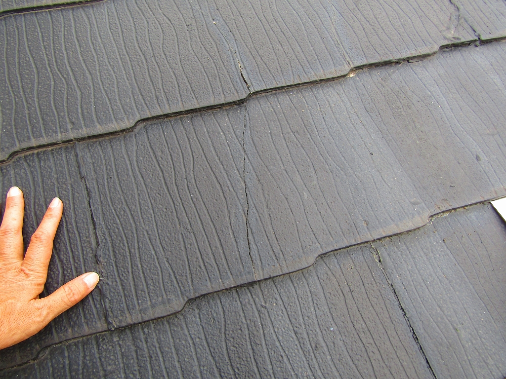 屋根　現地調査